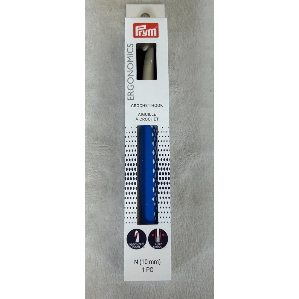 PRYM Ergonomics Crochet Hook Set of 6 Lot SEALED NEW E G 7 J 7mm N: Multicolor